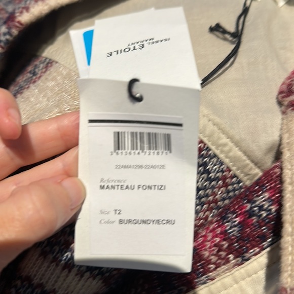 NWT Isabel Marant Fontizi coat in SOLD OUT color. No smoking/no pets household. - Picture 8 of 10